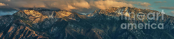 Sunset on Lone Peak Wilderness Area by Spencer Baugh Sunset on Lone Peak Wilderness Area by Spencer Baugh
